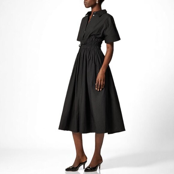 J. Crew Elena shirtdress in cotton poplin Size 10 Tall - Picture 2 of 9